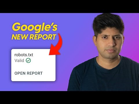 New Report in Google Search Console | Robots.txt report | How to Use robots.txt in Search Console