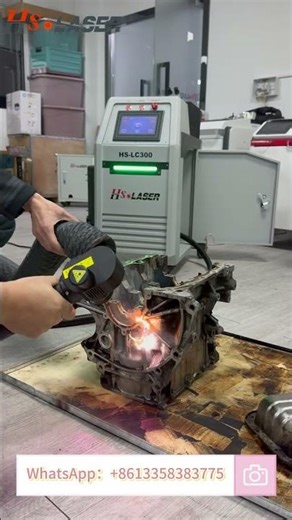 HS LASER Flagship Air Cooled Pulsed Laser Cleaner