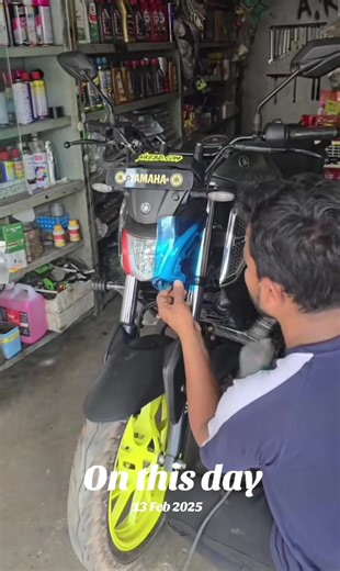 Yamaha FZV4 Headlight Modification on This Day