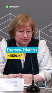 What benefits does the Erasmus programme offer Ukrainian universities? Dr. Svitlana Shytikova, Coordinator of the National Erasmus Office in Ukraine, explains how strategic cooperation with ministries, international partners, and higher education institutions shapes key priorities — from training EU accession experts to strengthening teacher education and regional development. Watch more - https://www.youtube.com/watch?v=B3n0fDVLogU | Ukraine Сrisis Media Center