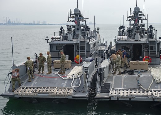 CTF 56 Mark VI Boats Complete INSURV