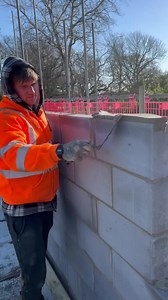 How to bed plate like a PRO #bricklaying #brickwork #construction #laserlevel #laser #perfectionist #perfection #perfect #builder #building | Collison Brickwork Ltd.