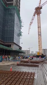 4.7M views · 1K reactions | CRANE LOAD SNAPS OFF HIGH-RISE, SLAMMING...