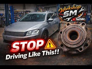 Wheel Bearing Gone BAD! Passat Alltrack Repair