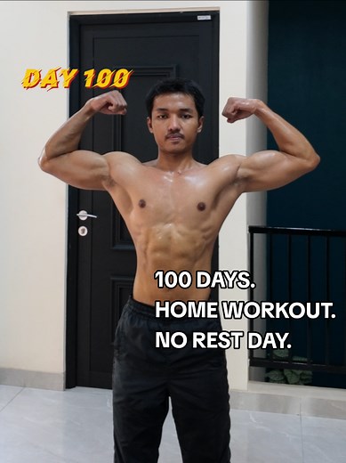 100 Hari Tanpa Rest Day: Berhenti Merokok & Latihan Intens
