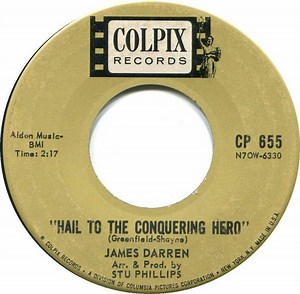 James Darren - Hail To The Conquering Hero