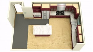 Nuheat 40 sq ft Floor Heating Cable Kit, Includes AC0056 Home Programmable Thermostat, Uncoupling Membrane, Floor Sensor & Heating Cable (40 sq ft Heat Cable, 53 sq ft Membrane)