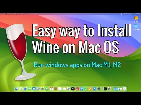 Easy way to install Wine on MacOS || Install and run Windows application on Mac