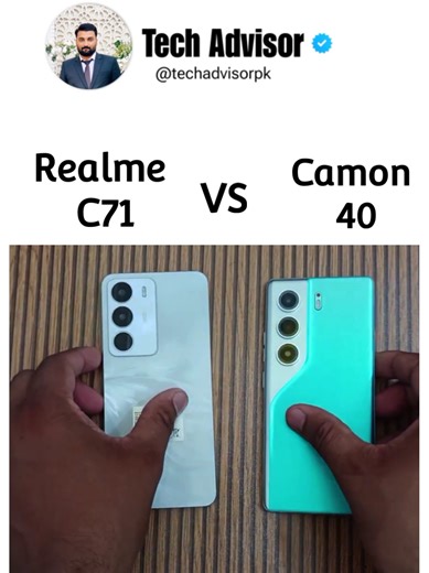 Realme C71 Vs Tecno Camon 40 Speed Test Comparison #realmec71 #c71 #tecnocamon40 #camon40 #heliog100 #tecnovsrealme #mobilecomparison