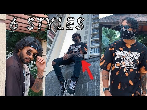 6 WAYS to STYLE A BANDANA in STREETWEAR
