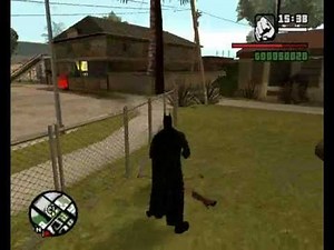 GTA san andreas Batman mod