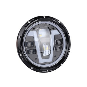 [Hot Item] High-Performance 7-Inch Round Laser LED Headlights for Offroad Vehicles
