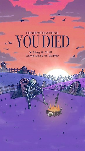 Skizo on Instagram: "Sketch + Linework + Color = Congratulations! 💀 Illustration made on Procreate using an iPad Pro and Apple Pencil. 2D animation made on Procreate Dreams #moodyart #skulldrawing #skull #skullart #artanimation #artinmotion #shortanimation #dreamcore #spookyart #2danimation #calavera #artskull #skeletonart #skeleton #darksoulsart #darksoulsmemes #darksoulsfanart #eldenringart #eldenringfanart #eldenring"