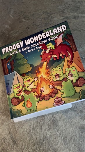 The cutest little nook for the cutest little frog 🐸 I decided to use colours I wouldn’t usually use for this picture, and I love how it’s turned out. Yes the background is a little streaky(the paper quality on this page isn’t the greatest) but I think it adds texture and character to the woodwork. What does everyone else think? Book - Froggy Wonderland Markers - @Ohuhuart @Ohuhu UK #colortok #colouringcommunity #adultcolouring #ohuhu #fyp 🫶🏻 xo