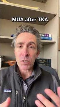 Manipulation Under Anesthesia after Total Knee Replacement