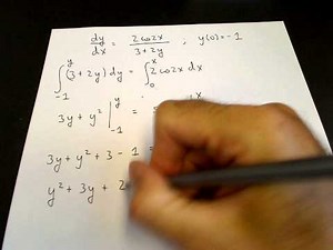 Separable first-order odes