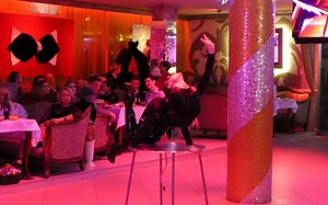 Cat woman contortion