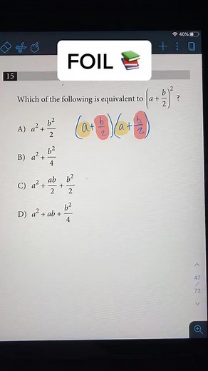 1K views · 16 reactions | 359_Math TikTok  Keep your brain healthy  #math #mathhelp #sat #psat #tutor #lesson#math #mathematics #maths #science #education #algebra #calculus #physics #mathteacher #mathproblems #mathmemes #learning #school #mathematician #mathskills #mathisfun #mathstudent #english #study #matematika #engineering #memes #chemistry #teacher #geometry #mathstudents #tutoring #mathtutor #mathsmemes #tutor | Justicethetutor | Facebook