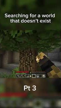 The third part of the Searching for a world that doesn’t exist by Wifies. #minecraft #shorts