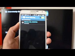 Screen Mirroring on Samsung Galaxy Note 3- Demo