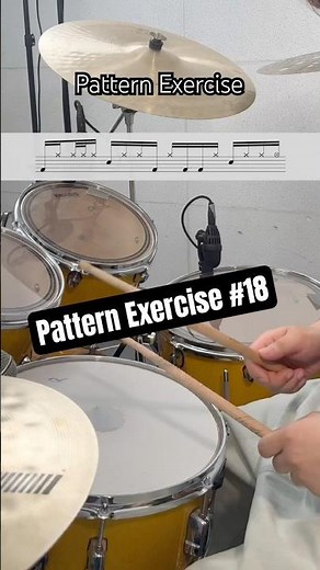 Pattern Exericse🥁 #rhythmgame #rhythmexercises #shorts