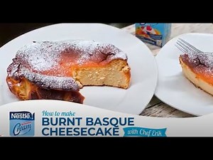 How to Make Burnt Basque Cheesecake