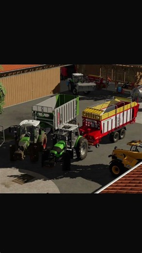 Mit dem Fendt und Deutz beim Maishäckseln #landwirtschaftssimulator22 #ls22 #deutz #fendt