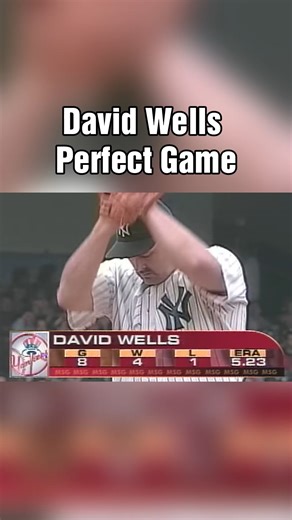 Let's relive the magic of May 17, 1998! David Wells threw a PERFECT GAME!!! Still gives me chills! 🤩 #Yankees #MLB #PerfectGame #baseball #fblifestyle | MLB Throwbacks