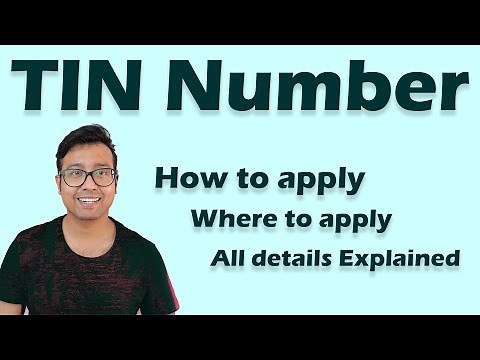 TIN Number (Tax Identification Number) How and Where to apply for stock photography foreign tax form