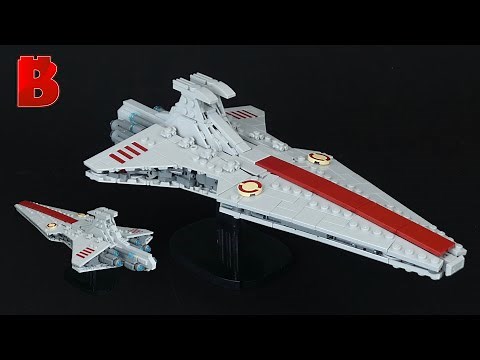 Lego Midi Scale Venator-Class Star Destroyer Custom Build!