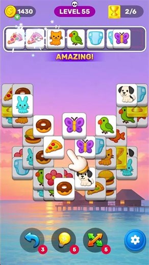 Tile Match Puzzle Game - Level 55