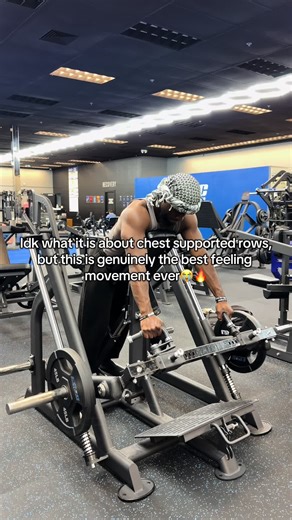 Chest supported row is the best feeling movement ever.