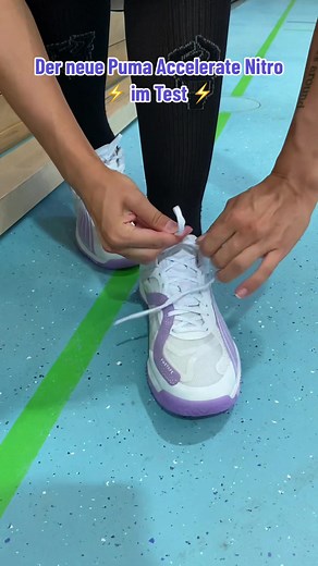 Puma Accelerate Nitro SQD im Test: Besthandballschuhe