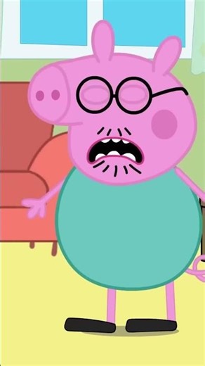 Peppa Pig Daddy Pig Blames the Dog by Mistake 🐶🐷 | Funny Cartoon Misunderstanding
