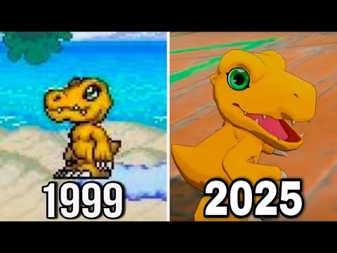 Evolution of Digimon Games 1999-2025