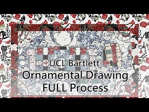UCL Bartlett Ornamental Drawing FULL Tutorial