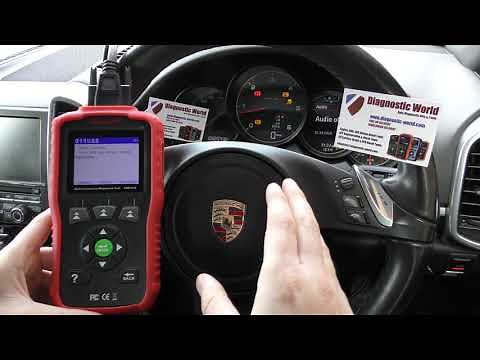 How to use iCarsoft POR v1.0 on a Porsche Cayenne OBD2 scan tool