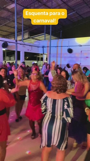 Olha aí! O esquenta para o carnaval!