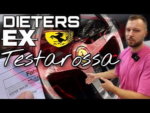 DIETER BOHLEN´S EX SPORTWAGEN ! Ferrari Testarossa Fahrzeug-Aufbereitung Innen/Außen Leder, Lack, ..