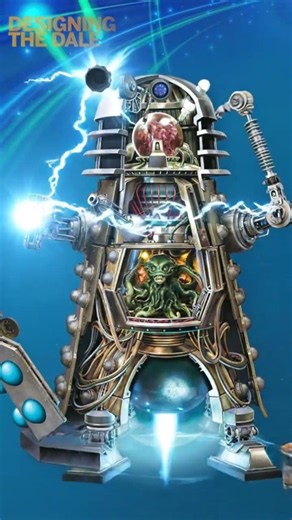 Inside the Most Iconic Sci-Fi Machine! 🤖DoctorWho #Dalek #SciFi #ScienceFiction