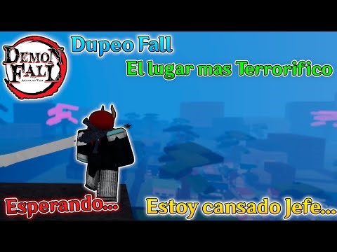 Demon Fall Stream de Noche!! 🤫🧏‍♀️Roblox