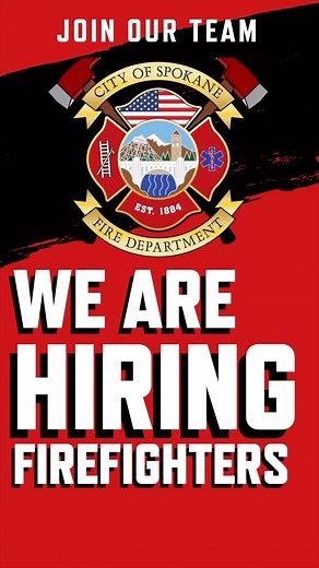 98 reactions · 42 shares | Always dreamed of become a Firefighter? The Spokane Fire Department is having a hiring open house this Saturday from 1-4 pm at our training center. 1614 N Rebecca St. Come ask questions about the hiring process and learn what it takes to be a Spokane Fire Firefighter! #firefighterjobs #spokanefirefighters #cityofspokane | City of Spokane Fire Department | Facebook
