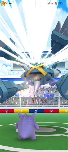 Mega METAGROSS RAID & CATCH in Pokémon GO! #pokemoncatch #shadowpokemon #shiny