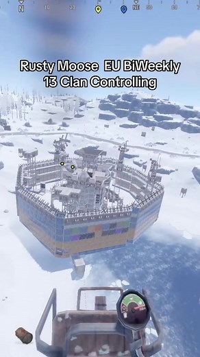 Rusty Moose EU BiWeekly: 13..13..baby #rust #rustua #раст #растюа #rustraid #rustraiddefence #rustclan #rustpcr #rustfun