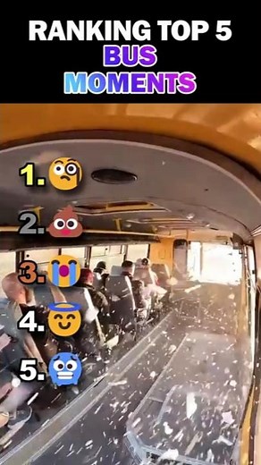 Ranking Top 5 Bus Moments!