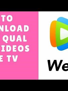 How to download high quality videos in we tv app