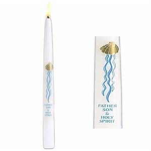 Baptism Candle, Three in One Design