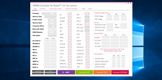 Как пользоваться Ryzen Dram Calculator - Te4h