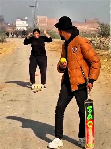 Hilarious Cricket Run Out Moment! 😂🏏