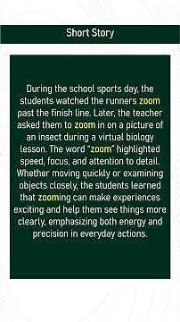 zoom # Expand Your English Vocabulary